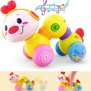 🐛 Happy Wiggle Worm Musical Crawling Toy — New in Box!